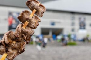 ガンバ大阪　スタジアムグルメ　牛タン焼　パナソニックスタジアム